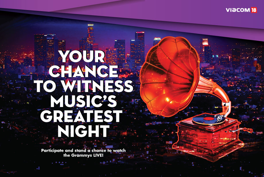 Grammy Emailer for Viacom