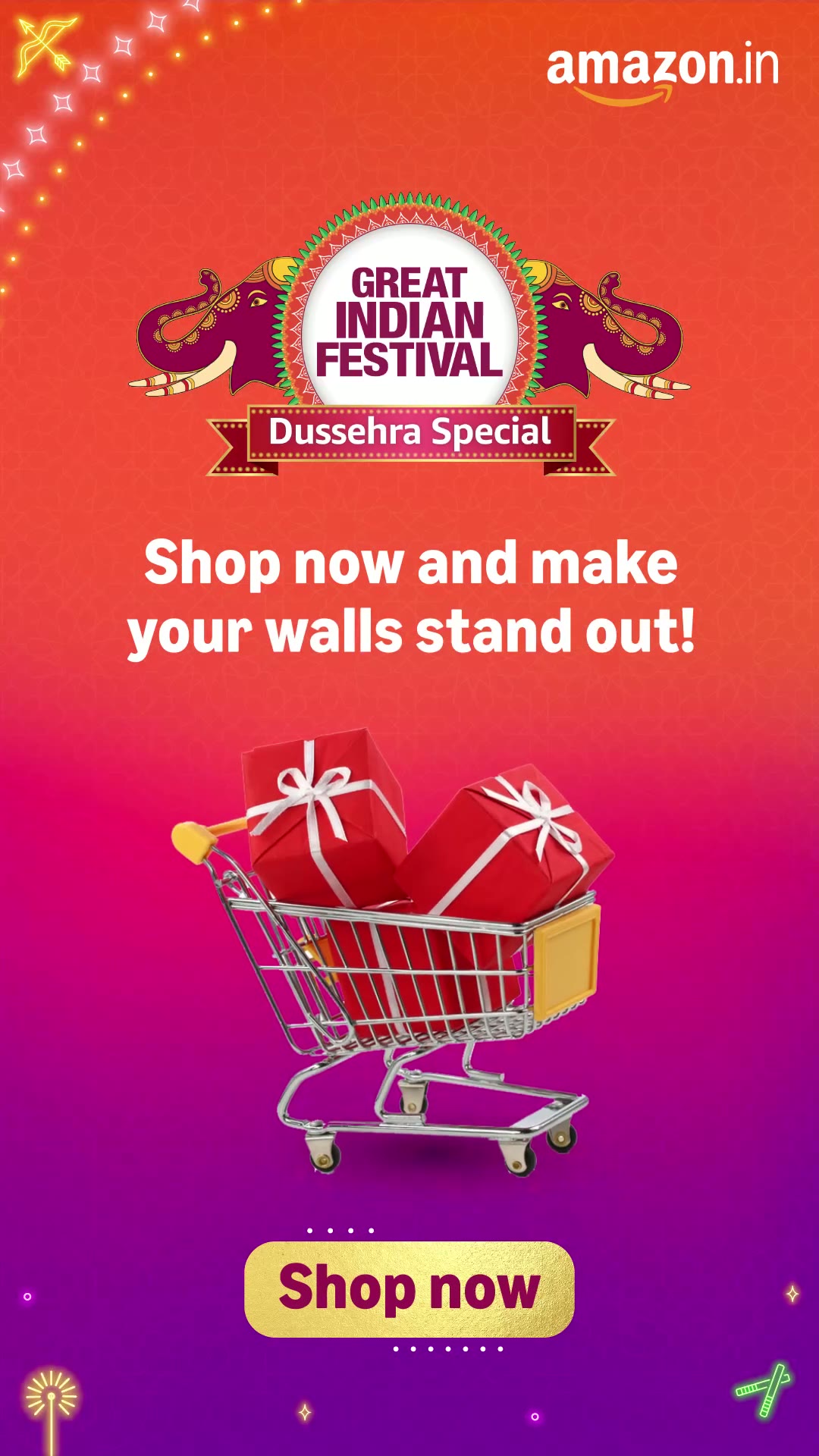 Amazon Great Indian Festival — Dhanteras Short